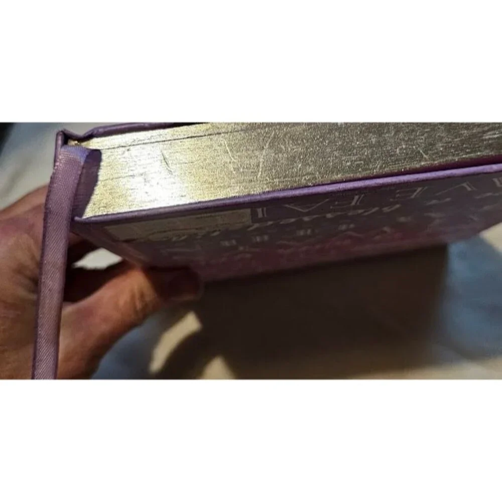 This Christian Art Gifts journal Purple lined Hardcover Ombre